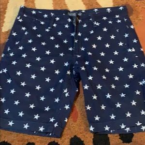 Star printed shorts